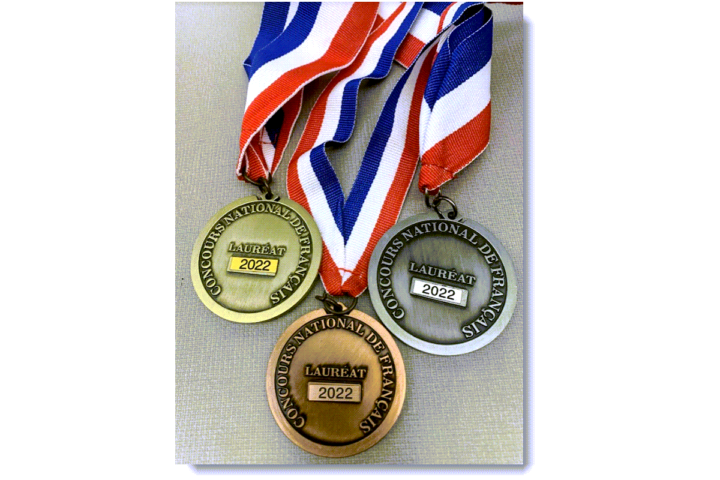 High Tech Students Win Gold, Silver and Bronze Medals at 87th Annual French Contest