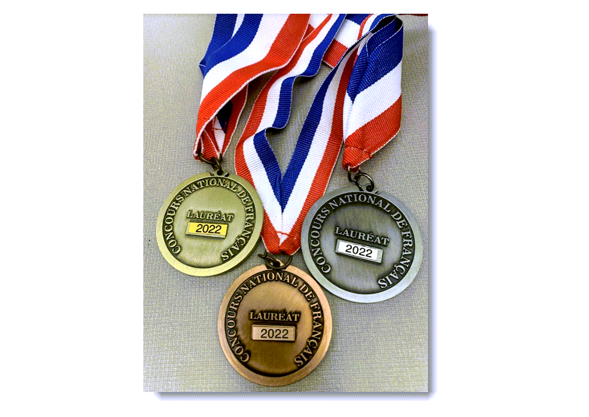 High Tech Students Win Gold, Silver and Bronze Medals 87th French Contest – Hudson County Schools of Technology