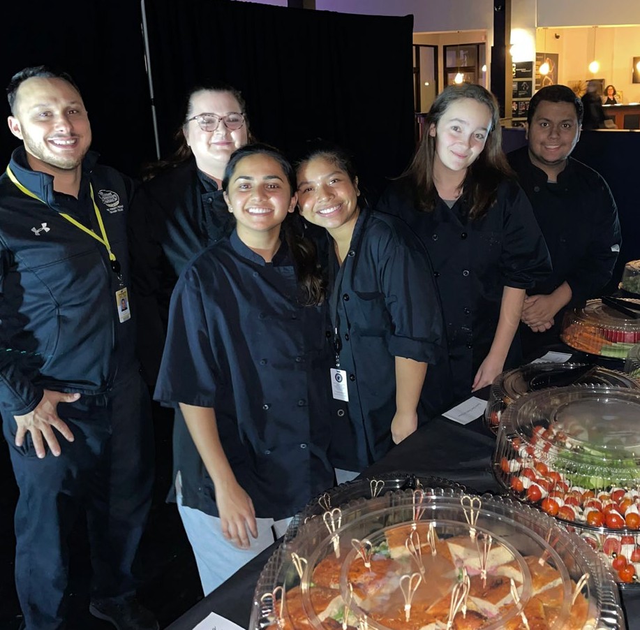 HTHS Culinary Arts Students Cater the Haven Gala