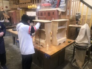 Carpentry III Students