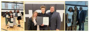 Explore Middle School Students Inducted into the National Junior Honors Society