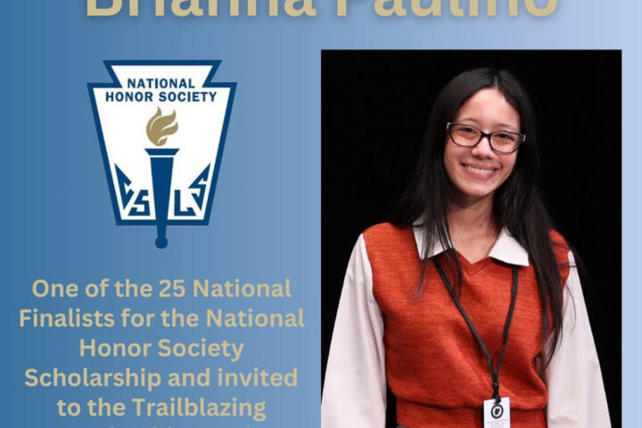Brianna Paulino is a NHS Scholarship Finalist