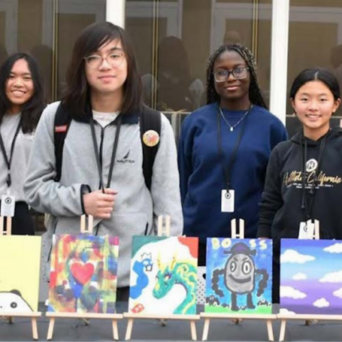 Interact Club’s Paint Your Heart Out