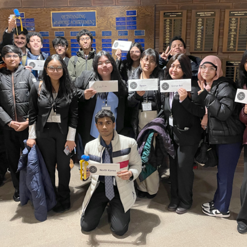 Success at North Brunswick Township High School Model United Nations Conference