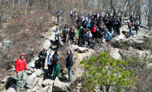 Lewis and Clark Hike Challenge at Mt. Tammany