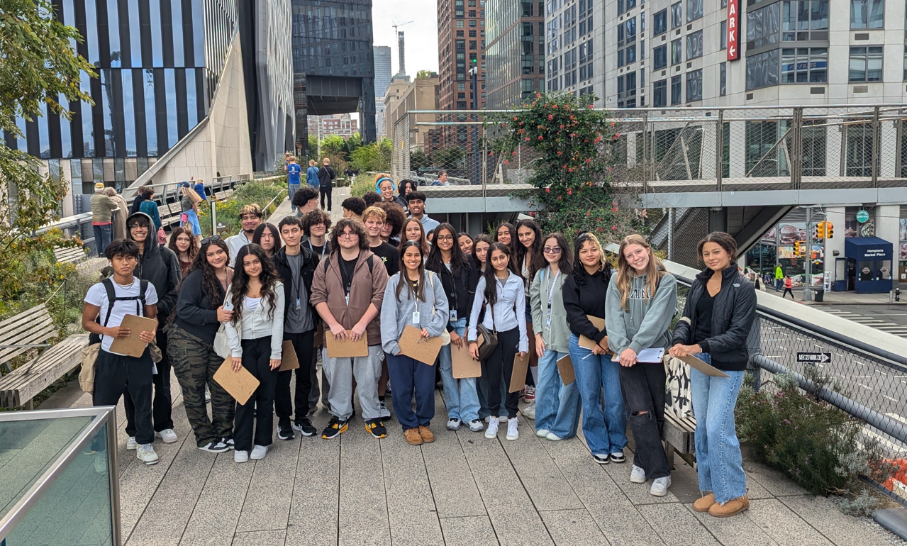 Bringing Nature and Art Together: Juniors Discover Urban Ecology on the High Line