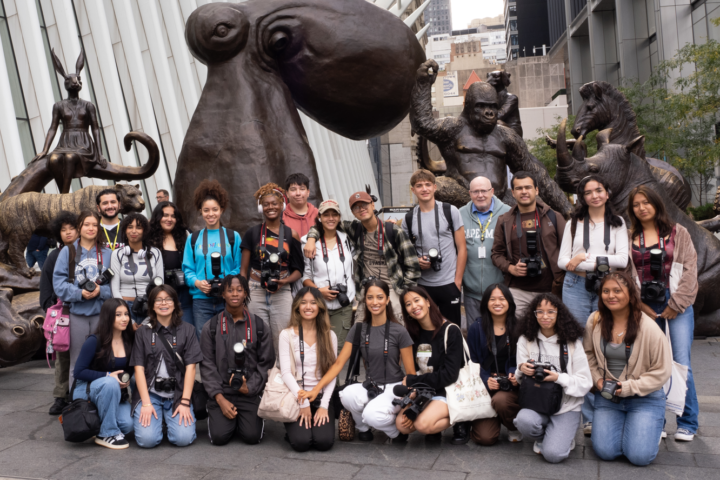 County Prep/ATD's Junior and Senior Photography Students Explore New York City: A Field Trip to the World Trade Center and Little Island